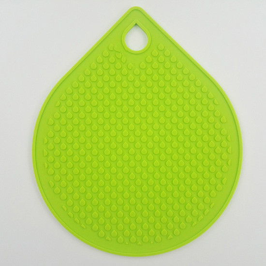 RH3320 Thickened Silicone Pot Holder, Non Slip mat, Flexible table pad, Durable, Heat Resistant silicone Pad