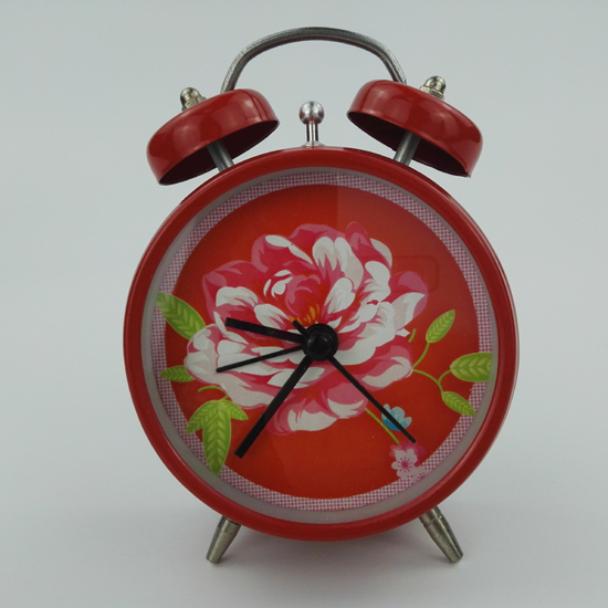 3 inch double bell alarm clock Q830