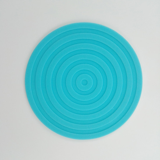 RH3316 Creative candy colored ripples Coasters Heat insulation cushion bowl mat anti slip mat