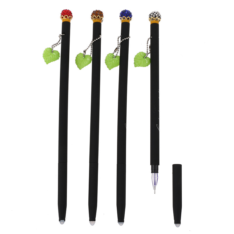 WP3012 green leaf erasable gel pen