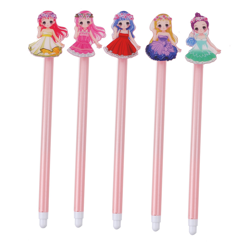 WP3038 lovely girl decorated pen