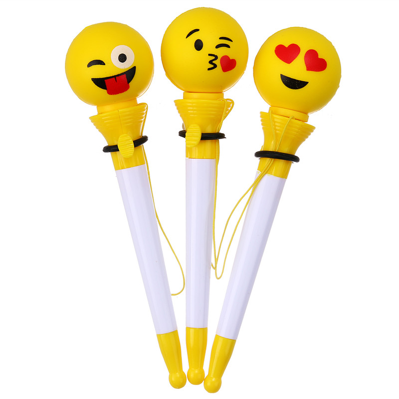 WP190427 Smiley face ballpoint pen