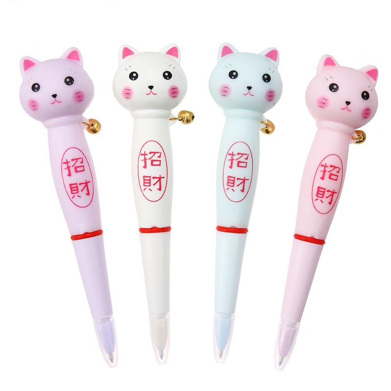 WP4778 lucky cat ballpoint pen